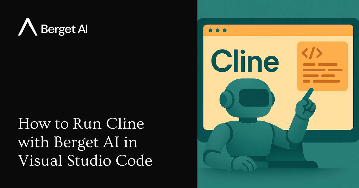 How to Run Cline with Berget AI in Visual Studio Code - Berget AI